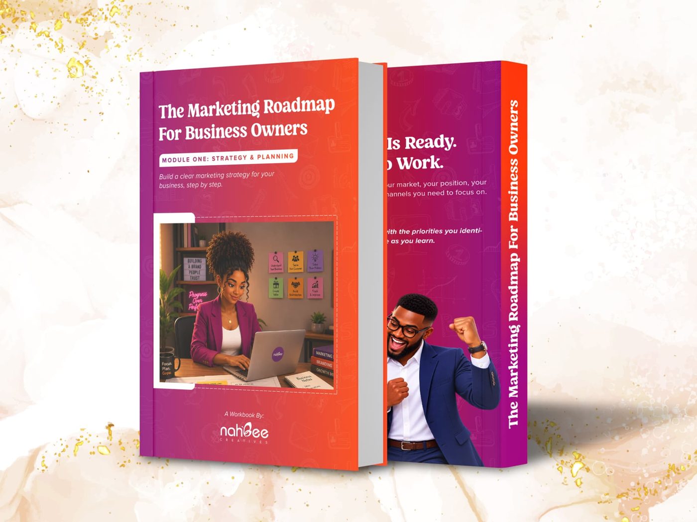 The Marketing Roadmap for Business Owner workbook cover